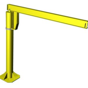 Under Braced Jib Cranes with 340 degree slew