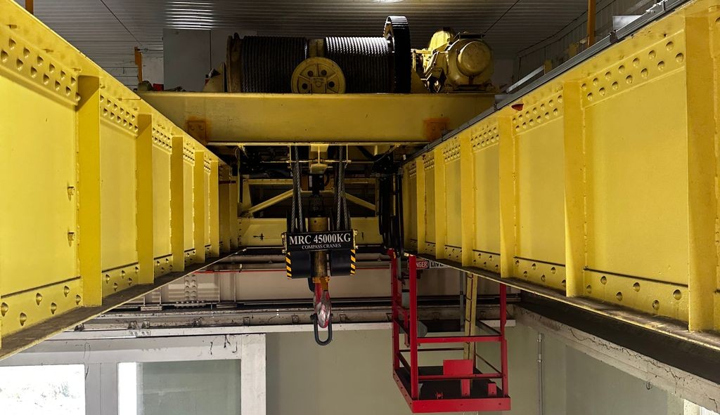 Emergency Overhead Crane Repair Restores Victorian facility Operations