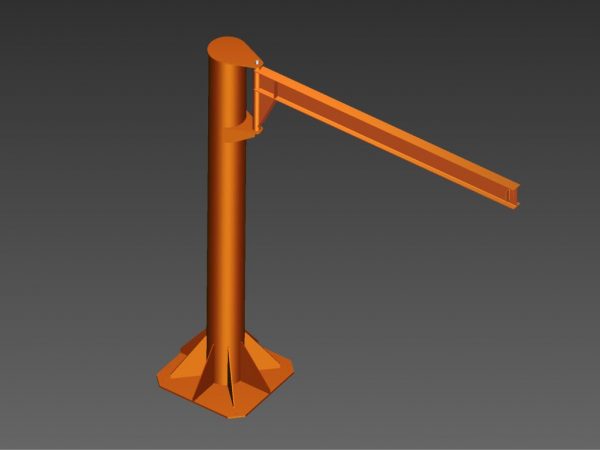 Under Braced Jib Cranes