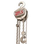 Hadef Stainless Steel Spur Gear Hoist / Chain Block